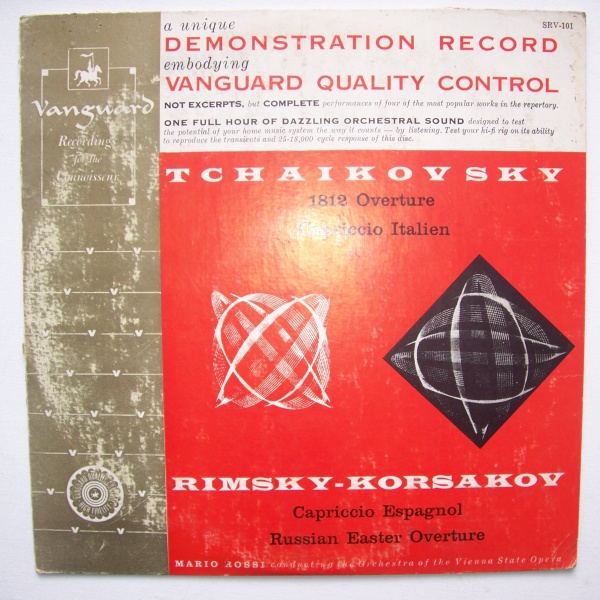 Peter Tchaikovsky (1840-1893) • 1812 Overture Demonstration-LP
