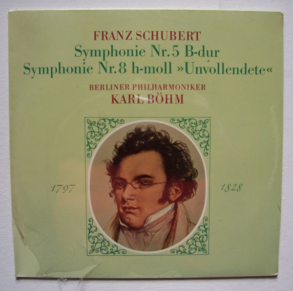 Franz Schubert (1797-1828) • Symphonie Nr. 5 & 8 LP • Karl Böhm
