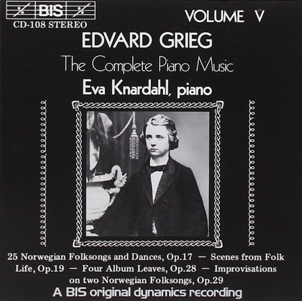 Edvard Grieg (1843-1907) - The Complete Piano Music Vol. 5 CD