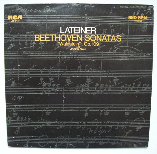 Ludwig van Beethoven (1770-1827) • Sonatas LP • Jabob Lateiner