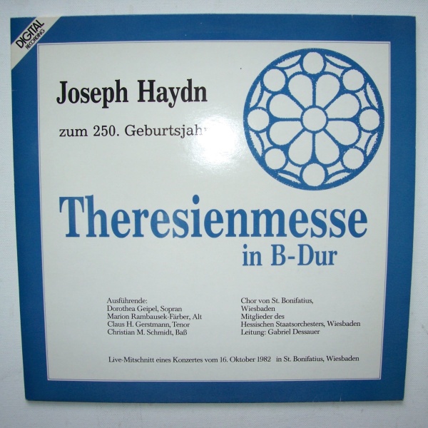 Joseph Haydn (1732-1809) • Theresienmesse in B-Dur LP