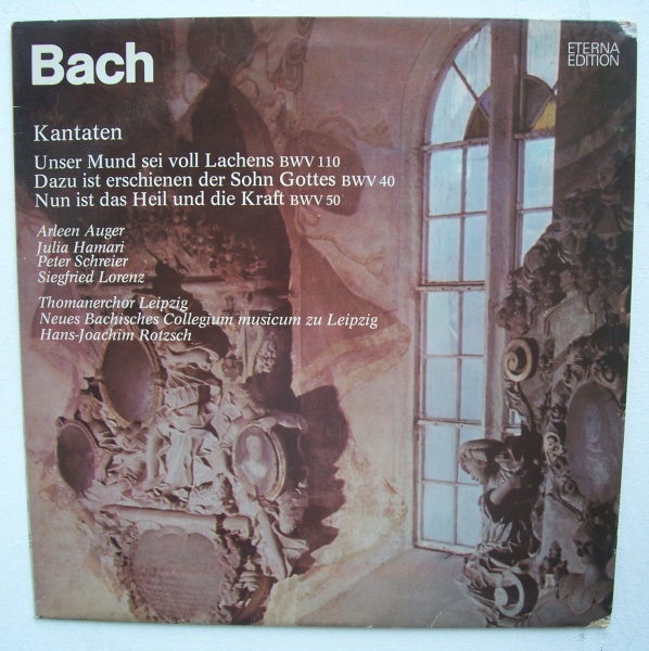 Johann Sebastian Bach (1685-1750) • Unser Mund sei voll Lachens LP