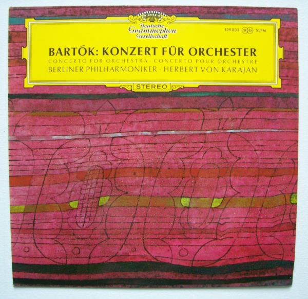 Béla Bartók (1881-1945) - Konzert für Orchester LP - Herbert von Karajan