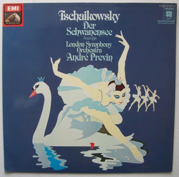 Peter Tchaikovsky (1840-1893) - Der Schwanensee LP - André Previn