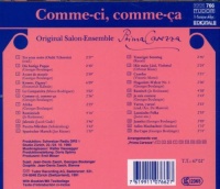Original Salon-Ensemble Prima Carezza - Comme-ci, comme-ca CD