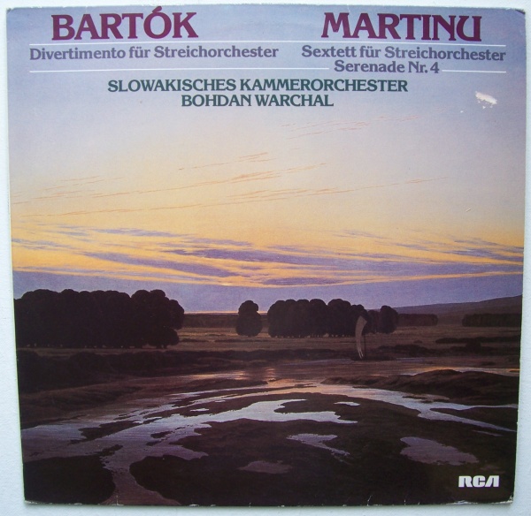 Béla Bartók (1881-1945) / Bohuslav Martinu (1890-1959) LP