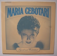 Maria Cebotari • Legende und Wirklichkeit 2 LPs
