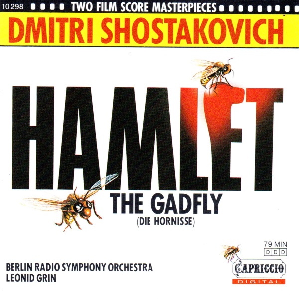 Dmitri Shostakovich (1906-1975) • Hamlet & The Gadfly CD