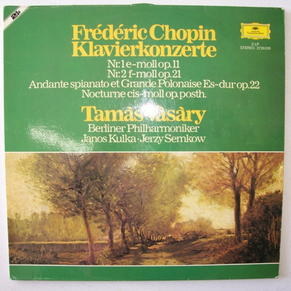 Frédéric Chopin (1810-1849) • Klavierkonzerte Nr. 1 & 2 2 LPs • Tamás Vásáry