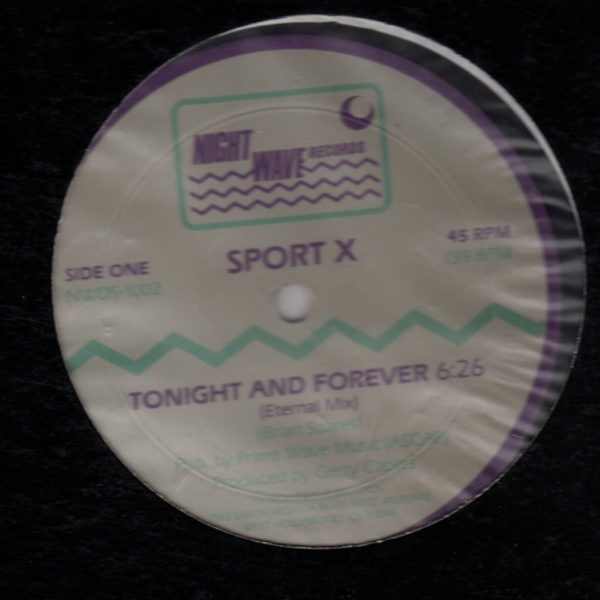 Sport X • Tonight and forever 12"