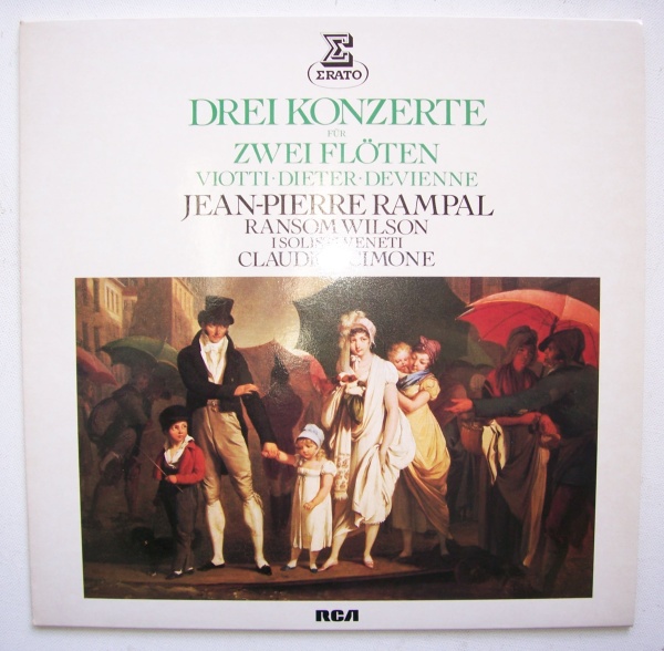 Jean-Pierre Rampal • Drei Konzerte für zwei Flöten LP