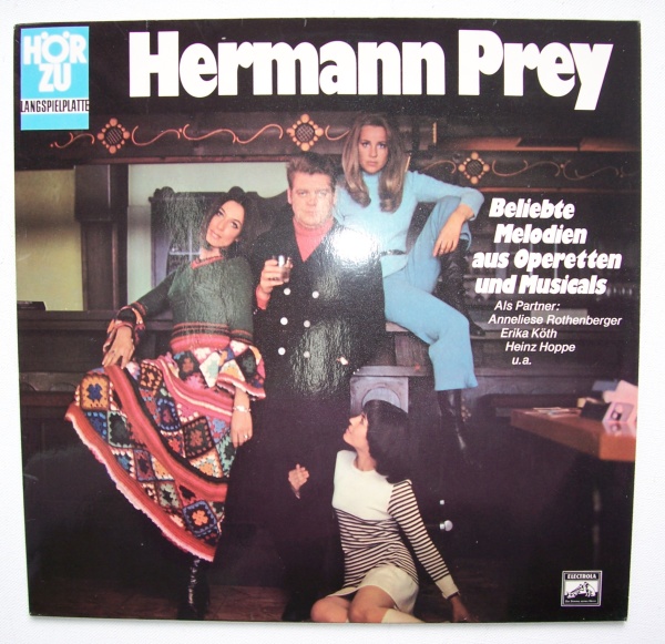 Hermann Prey • Beliebte Melodien aus Operetten und Musicals LP