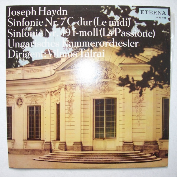 Joseph Haydn (1732-1809) • Sinfonie Nr. 7 & Nr. 49 LP • Vilmos Tatrai