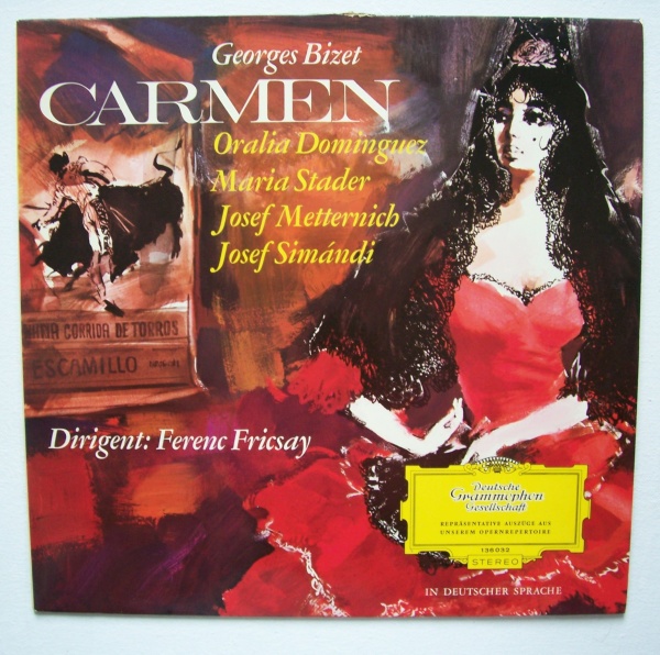 Georges Bizet (1838-1875) • Carmen LP • Oralia Dominguez