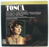 Maria Callas: Giacomo Puccini (1858-1924) • Tosca LP