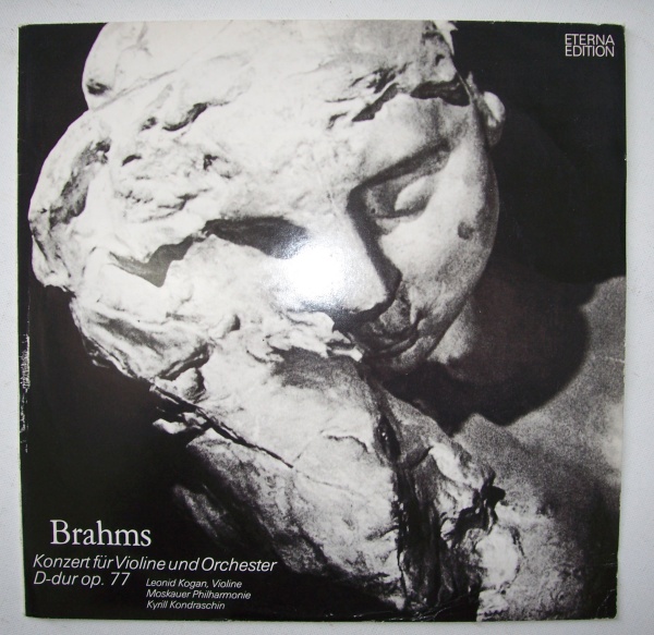 Johannes Brahms (1833-1897) • Konzert für Violine und Orchester D-Dur op. 77 LP • Leonid Kogan