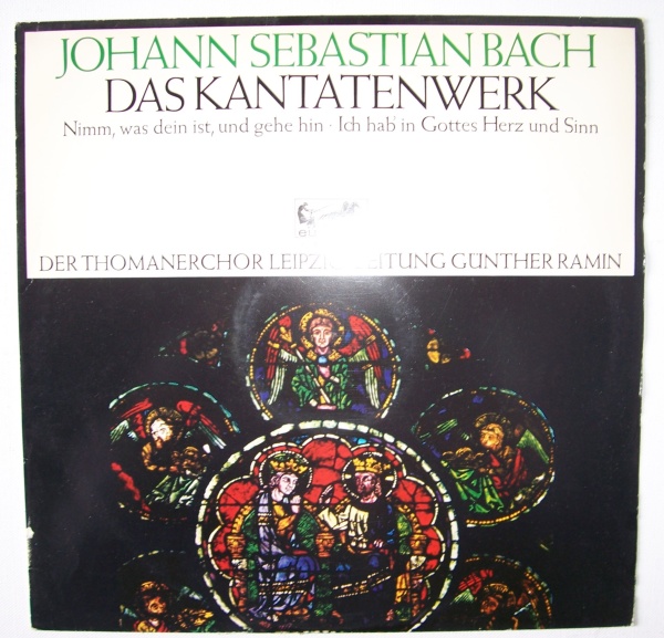 Johann Sebastian Bach (1685-1750) • Das Kantatenwerk BWV 144 & 92 LP • Günther Ramin