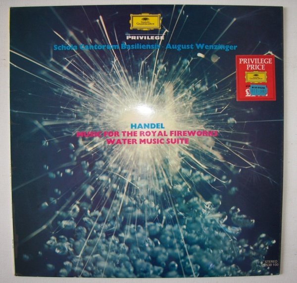Georg Friedrich Händel (1685-1759) • Music for the Royal Fireworks LP