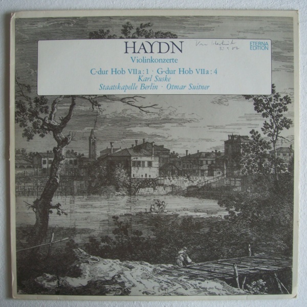 Joseph Haydn (1732-1809) • Violinkonzerte LP • Karl Suske