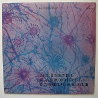 Paul Hindemith (1895-1963) • Klaviersonaten 1, 2, 3 LP