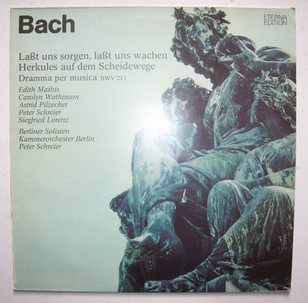 Johann Sebastian Bach (1685-1750) • Laßt uns sorgen, laßt uns wachen LP • Karl Suske