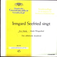 Irmgard Seefried singt Franz Schubert (1797-1828) •...