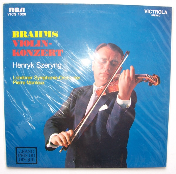 Henryk Szeryng: Johannes Brahms (1833-1897) • Violinkonzert LP