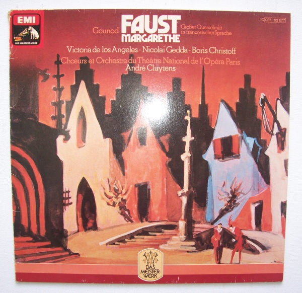 Charles Gounod (1818-1893) - Faust LP - ANDRÉ CLUYTENS