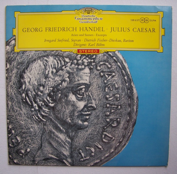 Georg Friedrich Händel (1685-1759) • Julius Caesar LP • Dietrich Fischer-Dieskau
