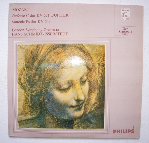 Mozart (1756-1791) • Sinfonie C-Dur KV 551 Jupiter LP • Hans Schmidt-Isserstedt