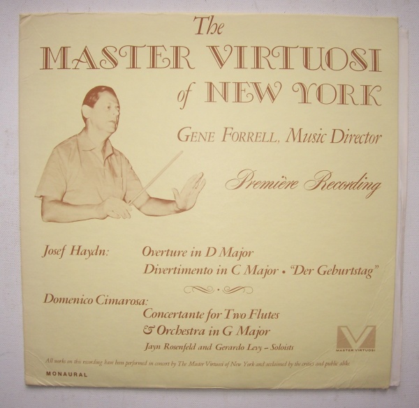 Gene Forrell • The Master Virtuosi of New York LP