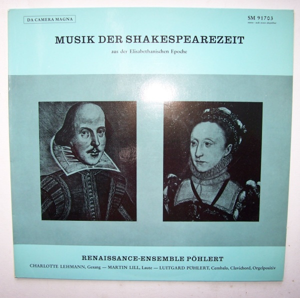 Musik der Shakespearezeit LP