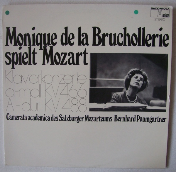 Monique de la Bruchollerie spielt Wolfgang Amadeus Mozart (1756-1791) LP
