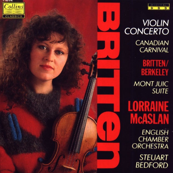 Lorraine Mcaslan: Benjamin Britten (1913-1976) • Violin Concerto CD