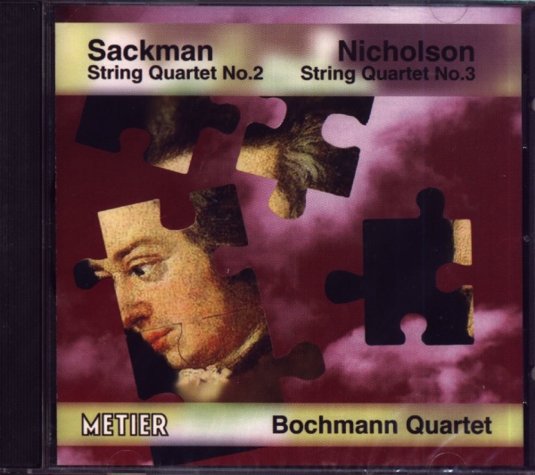 Nicholas Sackman - George Nicholson • String Quartets CD