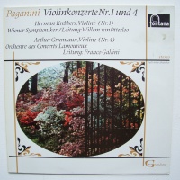 Paganini • Violinkonzerte Nr. 1 und 4 LP •...