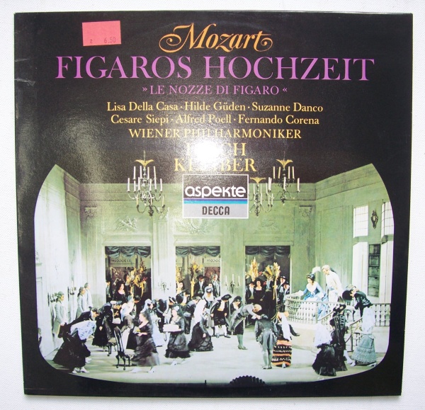 Wolfgang Amadeus Mozart (1756-1791) • Figaros Hochzeit LP • Erich Kleiber