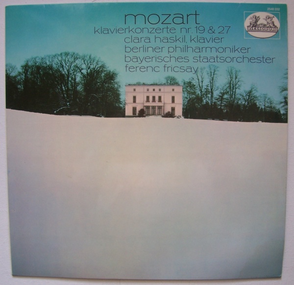 Mozart (1756-1791) • Klavierkonzerte Nr. 19 & 27 LP • Clara Haskil