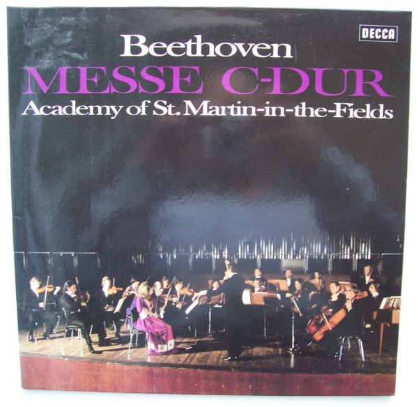 Ludwig van Beethoven (1770-1827) • Messe C-Dur LP • Academy of St. Martin-in-the-Fields