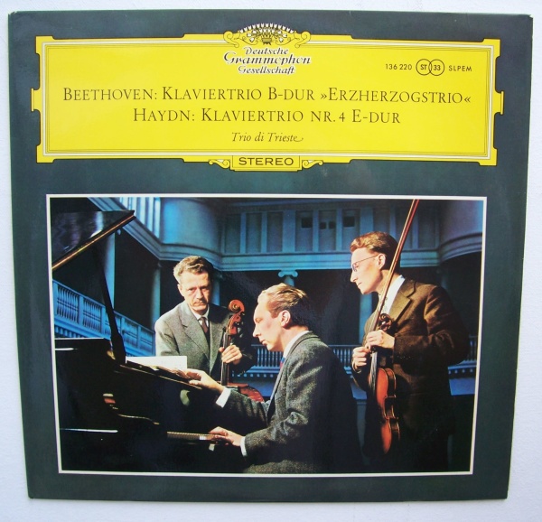 Trio di Trieste: Beethoven (1770-1827) • Klaviertrio B-Dur "Erzherzogstrio" LP