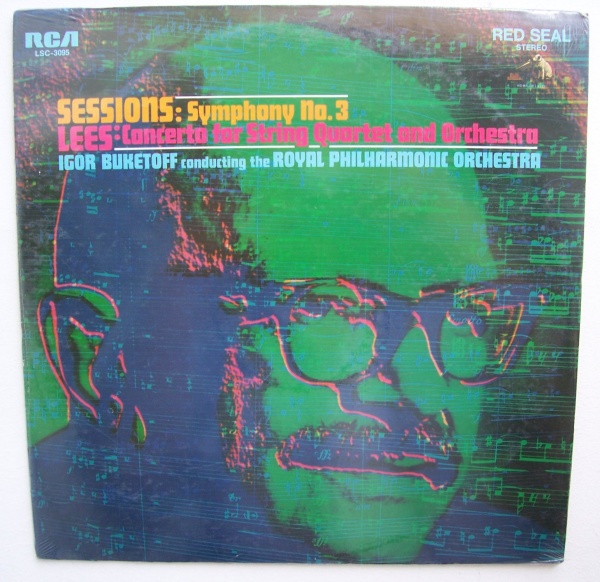 Roger Sessions (1896-1985) • Symphony No. 3 LP