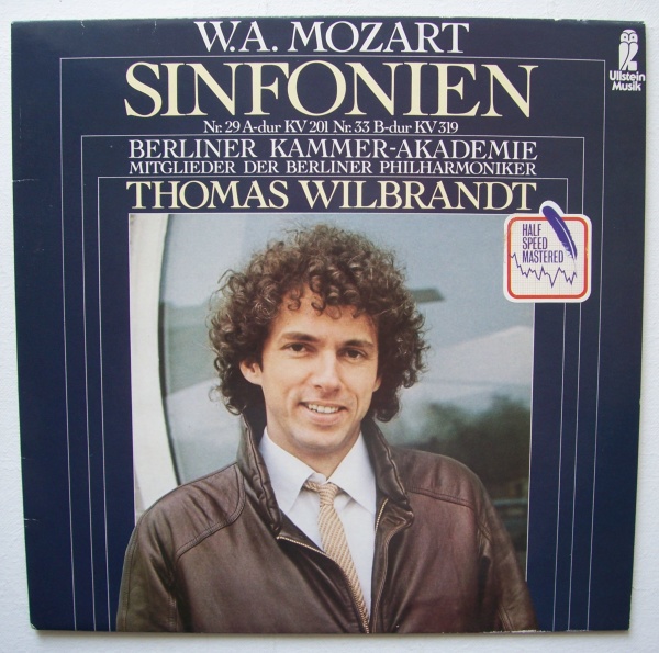 Thomas Wilbrandt: Wolfgang Amadeus Mozart (1756-1791) • Sinfonien LP