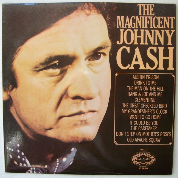 Johnny Cash • The magnificent Johnny Cash LP