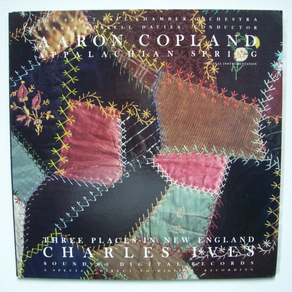 Aaron Copland (1900-1990) - Appalachian Spring & Charles Ives (1874-1954) - Three Places In England LP