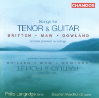 Philip Langridge • Songs for Tenor & Guitar CD