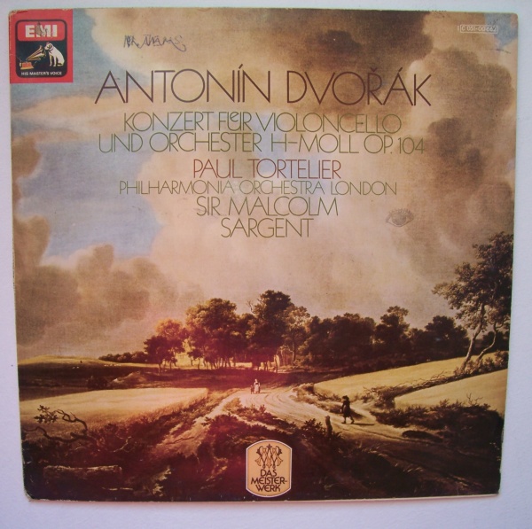 Antonin Dvorak (1841-1904) • Konzert für Violoncello LP • Paul Tortelier