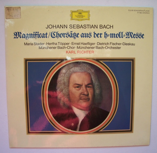 Johann Sebastian Bach (1685-1750) • Magnificat / Chorsätze aus der H-Moll Messe LP