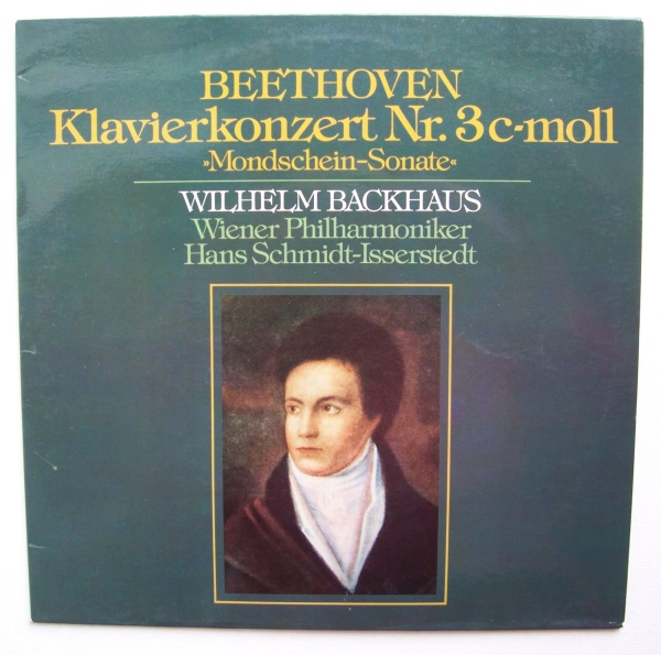 Ludwig van Beethoven (1770-1827) • Klavierkonzert Nr. 3 c-moll LP • Wilhelm Backhaus