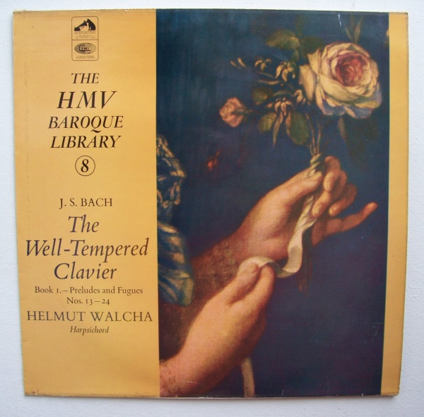 Bach (1685-1750) • The Well-Tempered Clavier, Book 1 LP • Helmut Walcha