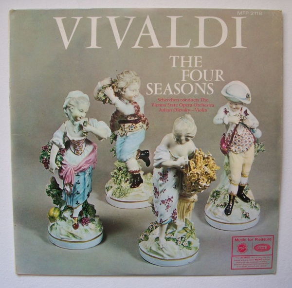 Hermann Scherchen: Antonio Vivaldi (1678-1741) • The Four Seasons LP